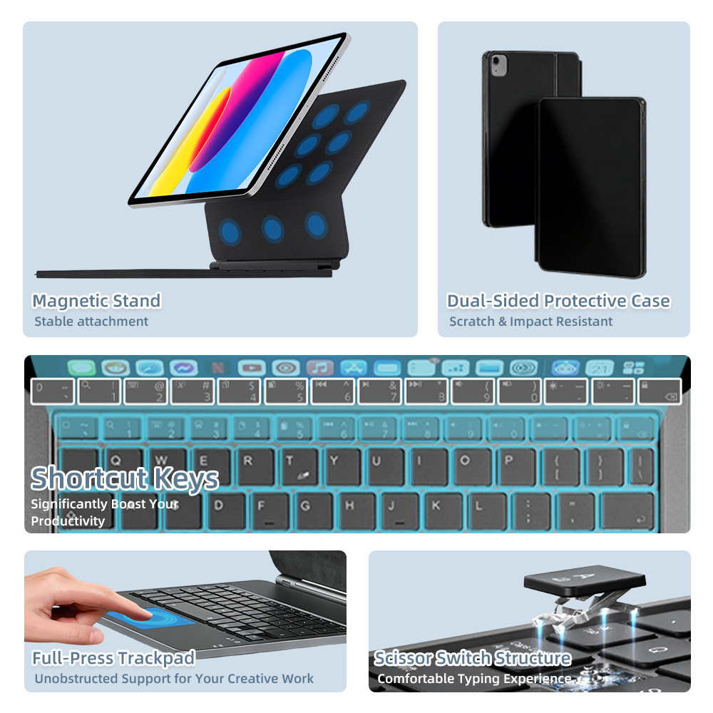 2026 Magic Keyboard with Bluet - đánh giá và giá Tablet Ipad Accessories