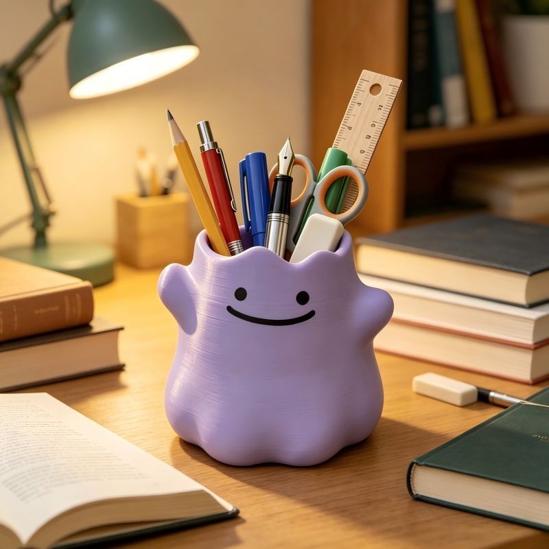Pokemon Ditto Pen Holder Creat - đánh giá và giá Case With Pencil Holder
