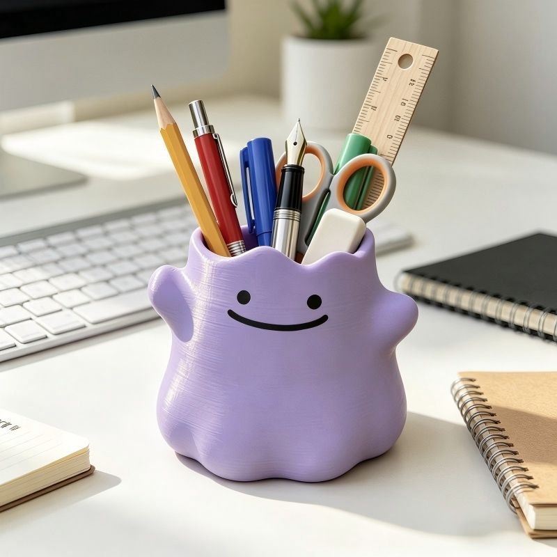 Pokemon Ditto Pen Holder Creat - đánh giá và giá Case With Pencil Holder