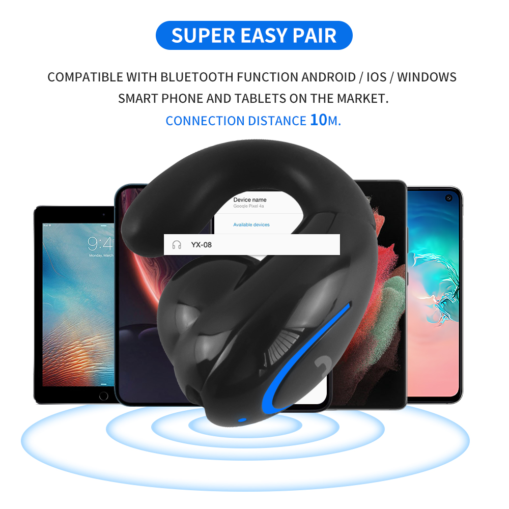 Ear Clip Style Bluetooth Earph - đánh giá và giá Wired Earphone Lightning