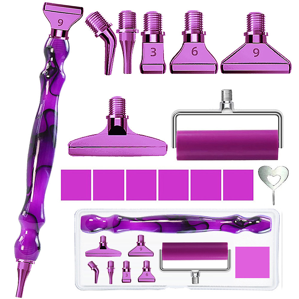 Diamond painting pen accessory - đánh giá và giá Case With Pencil Holder