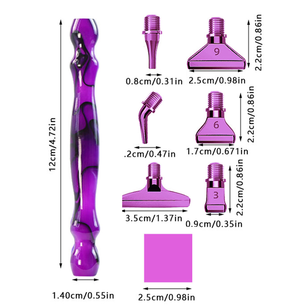 Diamond painting pen accessory - đánh giá và giá Case With Pencil Holder