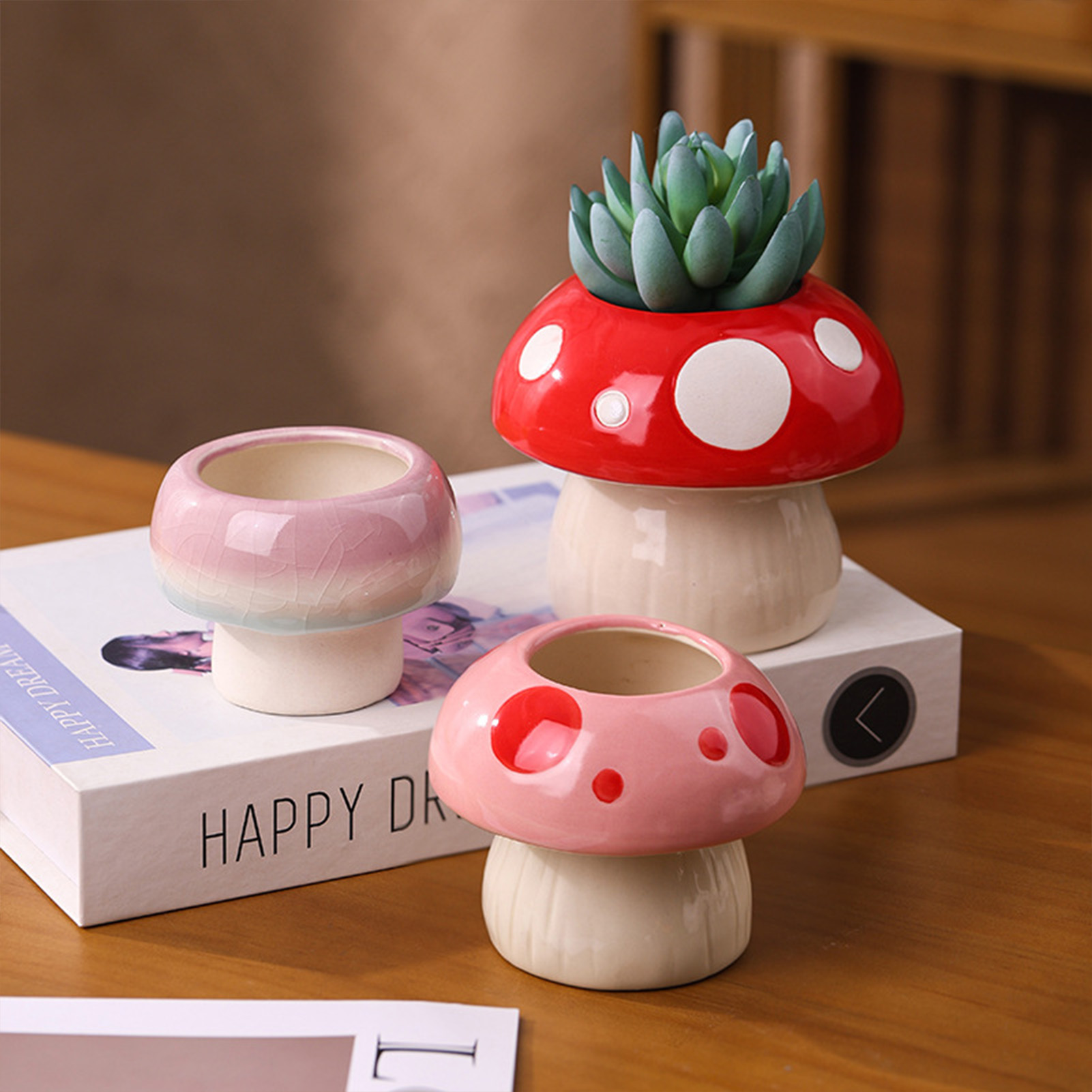 Creative Ceramic Vase Cute Mus - đánh giá và giá Tablet Reading Accessories