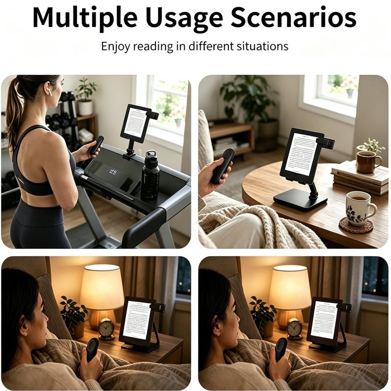 DTB7 Clip-on Bluetooth Page Tu - đánh giá và giá Tablet Reading Accessories