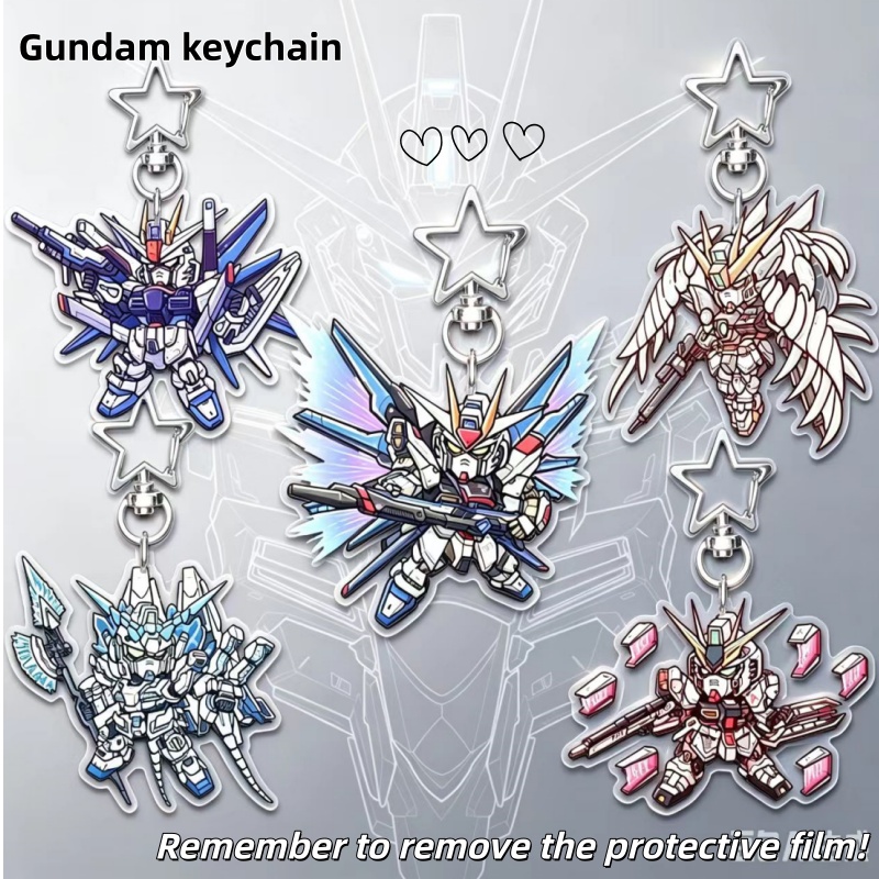 Gundam Series Flat Acrylic Key - đánh giá và giá Case With Pencil Holder